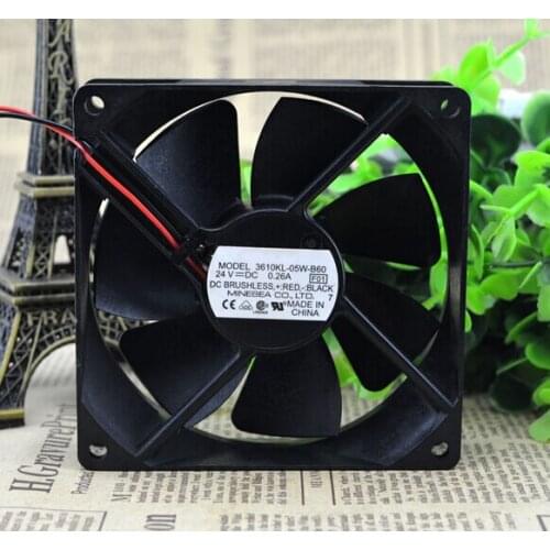 3610KL-05W-B60 24V 0.26A 9CM