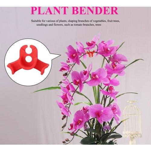 6pcs Plant Pipe Bender LST Clips 90 Degree PP Plastic Garden Use New Style For Various Of Plants
