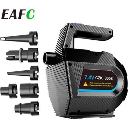 Electric Air Pump + Compression Air Pump Quick-Fill Compression Air for Air Mattress Cushions Air Mattress Beds Swimming Ring