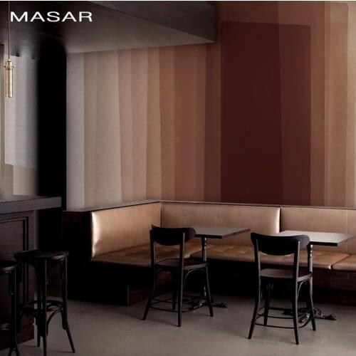 MASAR Ink green overlapping square mural sofa TV background wall paper hallway entrance wallpaper phantom