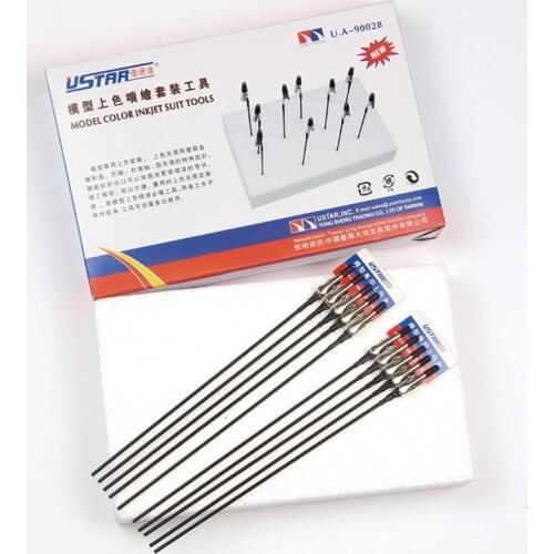 Ustar UA90028 Model Color Base And Clips Suit Model Tools Modeling Tools Hobby Painting Tools Accessory