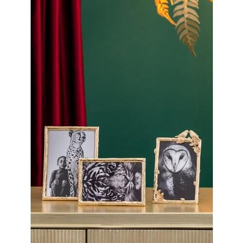 Art Picture Photo Frame Ornament Gifts Boho Modern Painting Personalized Photo Frames Friends Marco Fotos Home Decor DG50XK