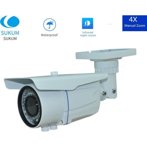 CCTV Cameras 5MP AHD 2.8-12mm Lens IR Night Vision Video Surveillance Security Outdoor Bullet Analog Camera For Home