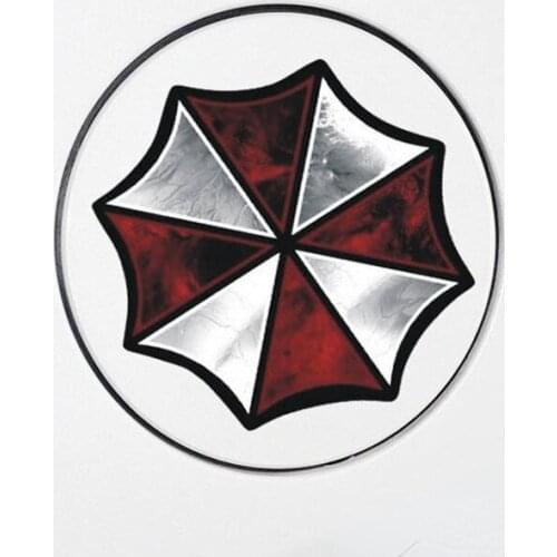 Creative Car Stickers Umbrella Corporation Creative Decals Reflective for Fuel Tank Cap Rearciew Mirrors Auto Tuning Styling