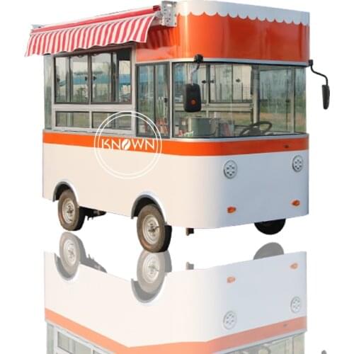 Can be customized 3.5m long kiosk coffee fast food car mobile food truck for sale in dubai