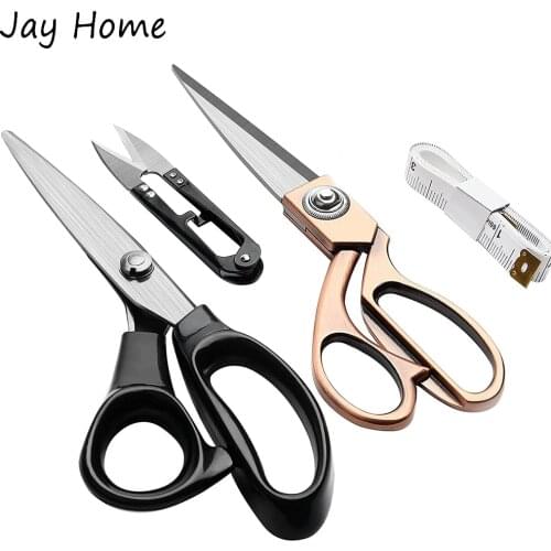 3PCS Tailor Scissors Kit Dressmaker Zig Zag Shears Embroidery Scissors & Sewing Scissors & Thread Snips Needlework Sewing Tools