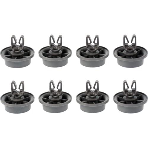 Dishwasher Lower Basket Wheel For Beko BKY / DDN Series 1782020100 - 1885900600 (8 Pieces)