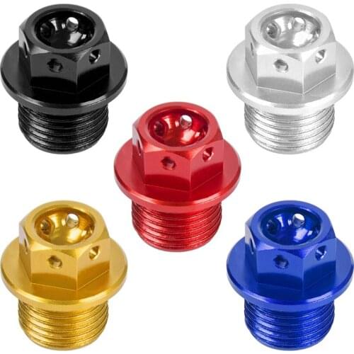Motorcycle Oil Drain Plug for Yamaha R1 R6 FZ400 MT07 FZ07 MT09 FZ09 FZ6 FZ8 XJR1200 1300 FZR250 XSR900 M14 x 1.5
