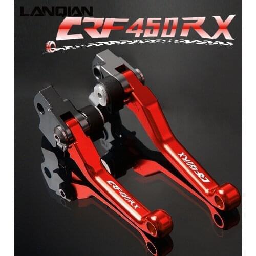 For Honda CRF450RX CRF 450RX CRF 450 RX 2017 2018 Brake Clutch Lever Dirt Pit Bike Brake Clutch Levers Grips Accessories