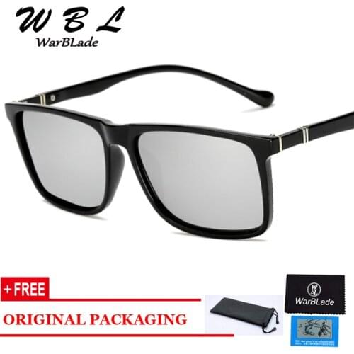 WarBLade 2019 Men Fashion Polarized Sunglasses Luxury Brand Designer Vintage Driving Sun Glasses Male Goggles UV400 New