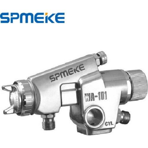 SPMEKE WA101 AutomaticSpray Gun WA-101 Small Painting Gun Good Atomization Pneumatic Tool 0.8/1.0/1.3/1.5/1.8mm Nozzles Orifice