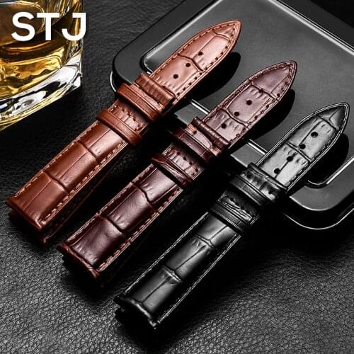 Кожаные ремешки для часов STJ China At AliExpress