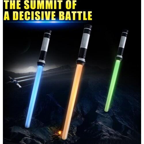 Lightsaber toy for children, Luminous Jedi Sabre Laser Sword light up led Flashing light saber toys