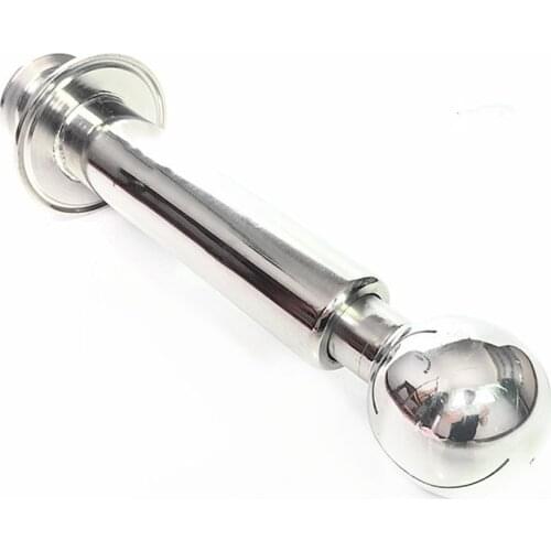 1.5" Tri Clamp x 3" Tri Clover CIP Rotary Cleaning Ball SUS 304 Stainless Steel Sanitary Fitting Beer Beering Length 200mm