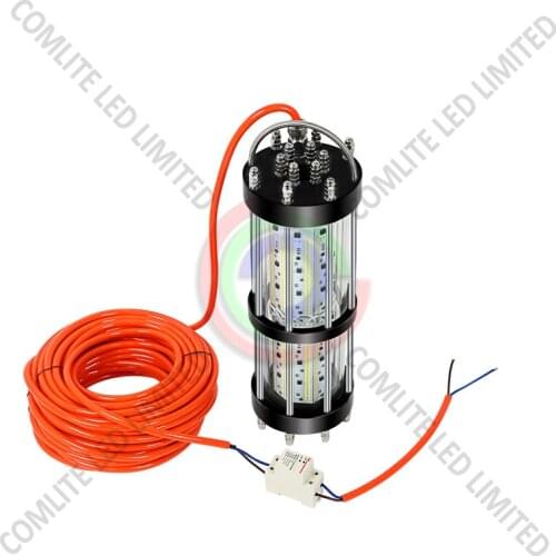 220VAC Waterproof Green Night Fishing Attracting Squid Fishing Light 600w-2800W 30M cable
