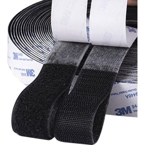 10M Strong Velcros Self Adhesive Fastener Tape Hook and Loop Nylon Sticker Magic Velcros Adhesive with Glue DIY Home Accessior