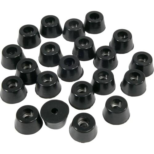 10pcs/20pcs Rubber Pads Tile Floor Protectors Rubber Non-slip Table Chair Furniture Feet Leg Pads Chair Leg Caps