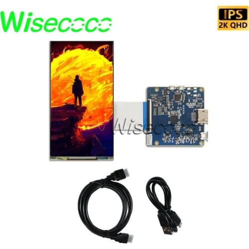 6 Inch Raspberry Pi 3 Display 2k LCD LS060R1SX02 2560X1440 3d Printer Screen Hdmi-compatible MIPI Driver Board 60hz LS060R1SX02