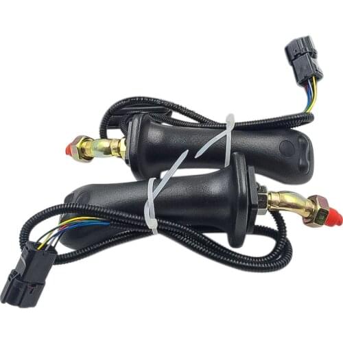 Excavator accessories For 225-9/215-9 Joystick handle Three button with plug