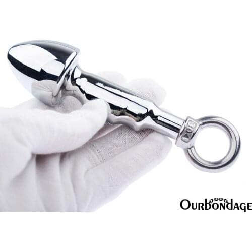 Ourbondage 2 Type Alloy Mushroomhead Anal Butt Plug For Men Women Prostate Massage Adult Sex Toys