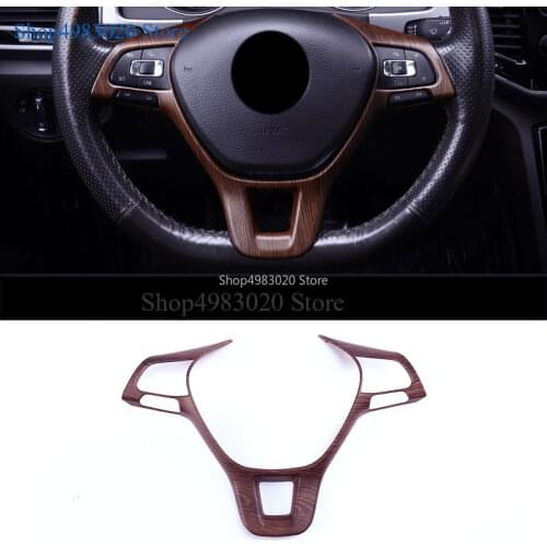 Car Sticker Decoration Steering Wheel Interior Kit Switch Trim Frame For VW Volkswagen Teramont Atlas 2017 2018 2019