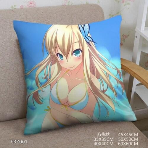 Anime Boku wa Tomodachi ga Sukunai Home Textile Two Sided Square Pillow Case Dakimakura case Body Pillow Cover pillow case