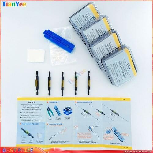 L925B Fiber optic quick connector Fiber Optic FAST Connector Optical Fiber Mechanical Splice for Drop Cable lot sell