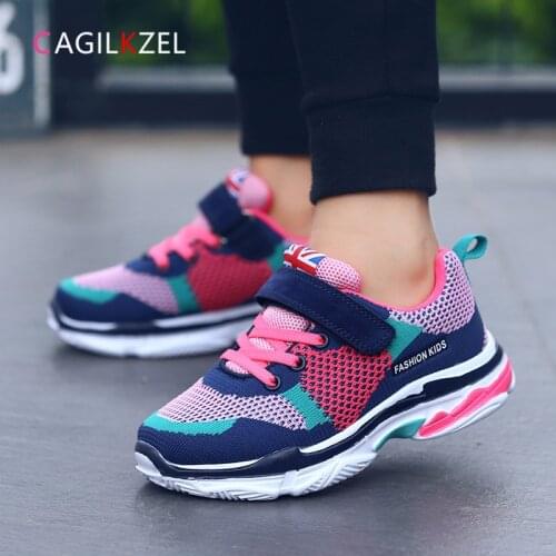 CAGILKZEL Summer Girls Sneakers Kids Sports Shoes For Girls Casual Children Shoes Girl Running Child Shoes Boys Chaussure Enfant