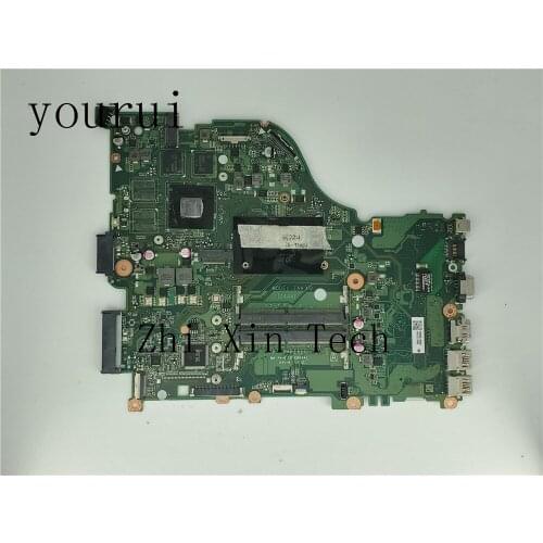 Yourui For Acer Aspire E5-575G Laptop Motherboard i5-7200u CPU DAZAAMB16E0 NBGD411006 NB.GD411.006 Test all functions 100