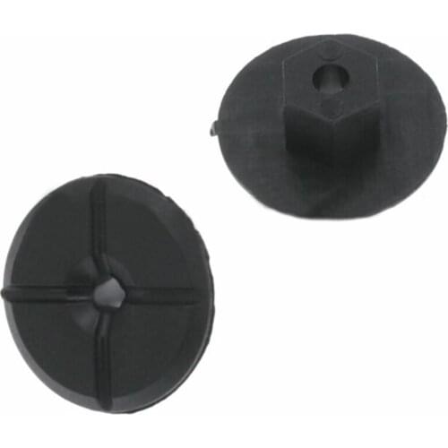 Set Nut Clip Accessories Black Bumpers Panels Fender Plastic.Unthreaded