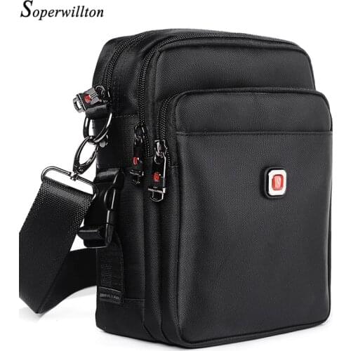 Soperwillton Shoulder Bag & Crossbody 2020 New Material Upgrades Classic Bags Oxford Waterproof Zipper Casual Bag #1054