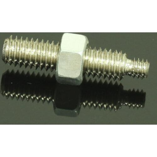 New 3/8" male to 1/4" Male Threaded with 3/8 female nut for tripod and camera