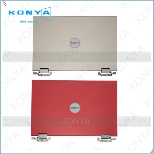 New For Dell Inspiron 11 3147 3148 3157 3158 LCD Back Cover Lid Top Cover Panel W/Hinges K4YW5 0K4YW5(Gold)PV73D 0PV73D(Red