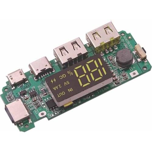 QC Flash Charge Mobile Power Diy Board 5V 2.4A Fast Charge Boost Circuit Board Charging Treasure Battery Power Module