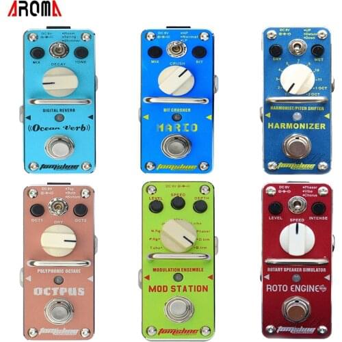 AROMA Electric Guitar Pedal Effect Parts & Accessories Various Classic Modulation OCTPUS OCEAN VERB PURE ECHO MARIO