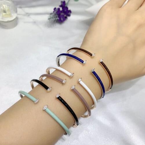 Bride Talk Luxury Trendy Arabia Drip oil Bangle Ring Sets Middle East Colorful Jewelry Set For Women Wedding Dress Accessories