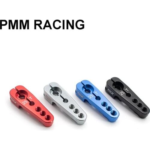 Aluminum 25T steering gear arm 12 mm 16mm 20mm hole position For 1/10 RC Crawler Car Traxxas TRX4 D90 D110 AXIAL SCX10 TRX6 G63