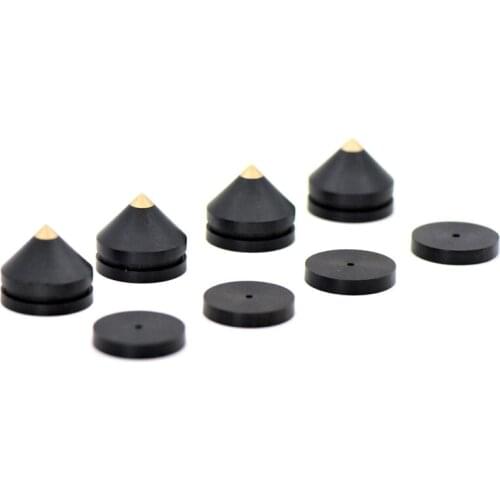 1 Sets Speaker Loudspeaker Spikes Stand Feets o Speaker Repair Parts Turntable DIY Speaker Stand Shock Pin Nails and Pads Ac