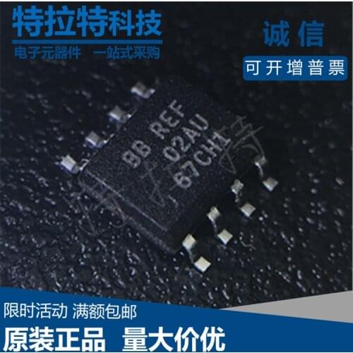10pcs/lot Ref02 Ref02au 02au Chip Sop-8 Precision Reference Voltage IC Brand New & Original