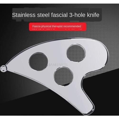 304 Stainless IASTM Steel GuaSha Board Massager Electrode Scraper Physical Therapy Loose Muscle Meridian Massage SPA Body Health