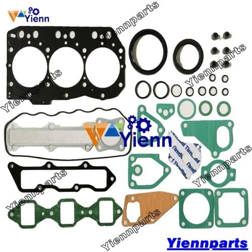3TNS82 Full Gasket Kit With Head Gasket For Yanmar AF22 AF24 Excavator Diesel Engine spare Parts