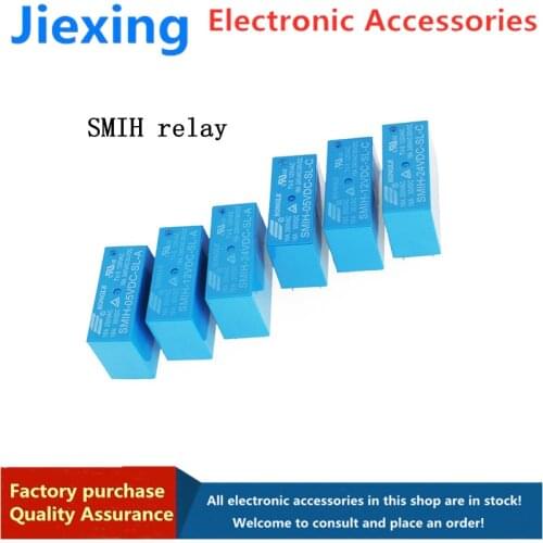 2PCS SMIH-05v 12v 24VDC-SL-A -SL-C 6-pin/8-pin Relay 250V 16A SMIH-05VDC-SL-A SMIH-12VDC-SL-A SMIH-24VDC-SL-A SMIH-05VDC-SL-C