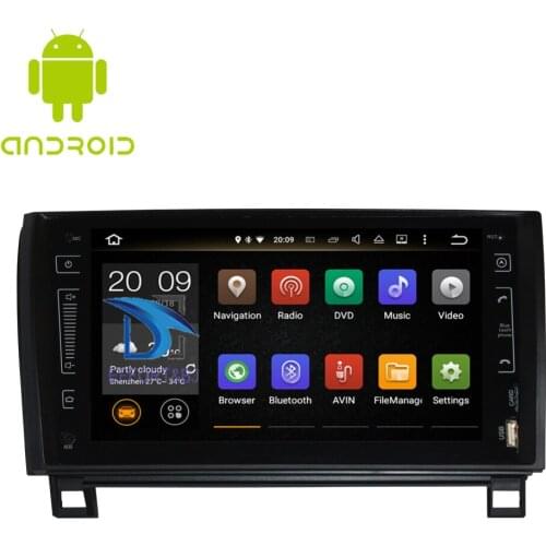 9 Inch Android 9.0 Octa Core 4GB RAM IPS Car GPS Navigation With Bluetooth For Toyota Tundra/Sequoia 2007-2013 Car radio player