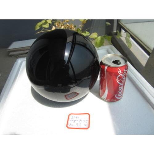 9400g(20.94 lb) Natural Obsidian Crystal Sphere Ball Healing