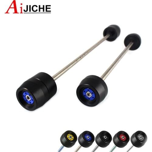 For YAMAHA YZF-R1 YZFR1 YZF R1 2015 2016 2017 Motorcycle Accessories Front & Rear Axle Fork Crash Sliders Wheel Protector