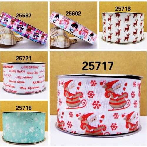 Free shipping 50 yard cartoon printed grosgrain ribbon 25717