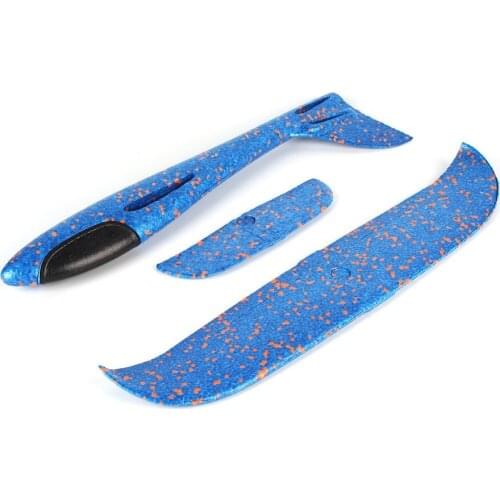 48cm Big Hand Throw Airplane Flying Foam Glider Plane Inertia Aircraft Toy Hand Launch Mini Airplane Outdoor Toys for Children