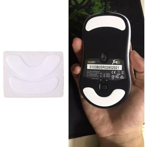 1 Pack Esports Tiger Gaming ICE Version Mouse Skates Mouse Feet for Endgame Gear XM1 RGB Mouse White Glides Curve Edge