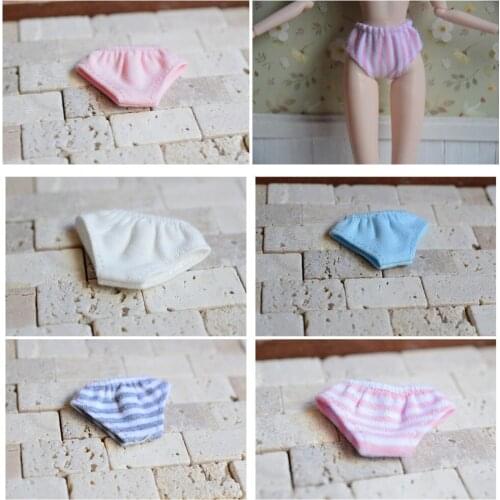 One Dolls Underwear Briefs For Blyth Dolls Knickers for Azone Licca Barbi 1/6 Dolls Panties for Blyth ranties