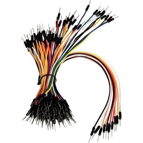 65 pcsDupont lines Breadboard Jumper Wire 12cm/16cm/20cm/24cm Solderless Breadboard dupont Cables Male to Male for Arduino kit